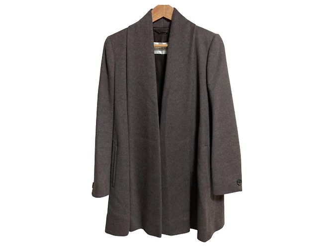 Abrigo Max Mara de lana angora camel Castaño