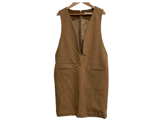 Autre Marque Vestido de lã ADORE Marrom
