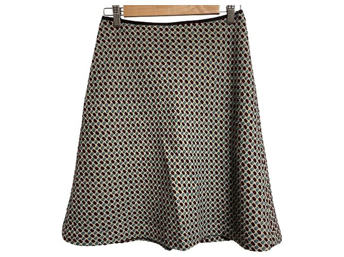 Autre Marque Jocomomola Tweed-Strickrock Braun