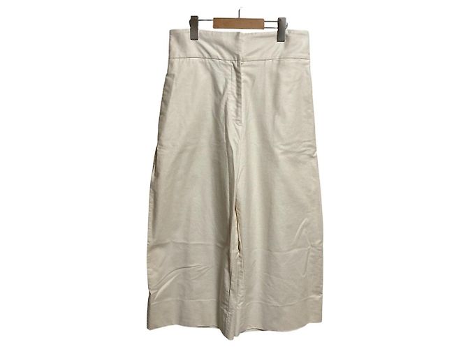 Jil Sander+ Pantalones anchos elásticos Blanco