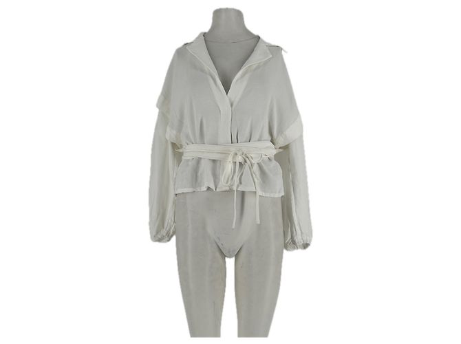 Iro Camicia bianca con fiocco Bianco