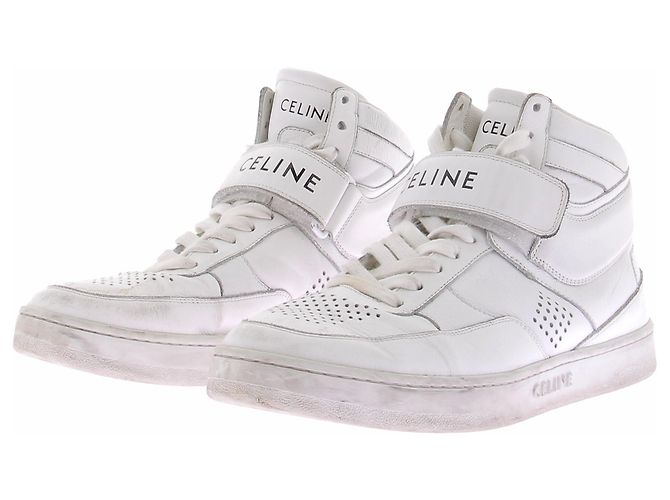 Céline Sneakers hautes blanches