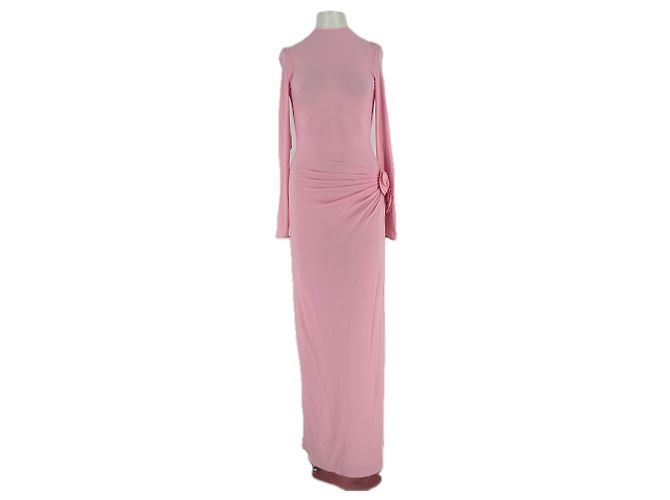 Magda Butrym Maxikleid Rosa Pink