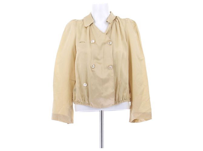 Camicia Isabel Marant dorata in cotone D'oro