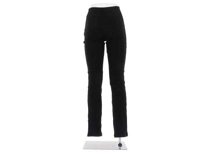Autre Marque Leggings JOHANSEN de algodón negras XS Negro