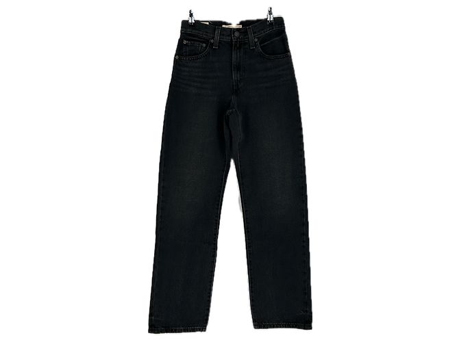 Vaqueros Levi's Easy dad negros de algodón