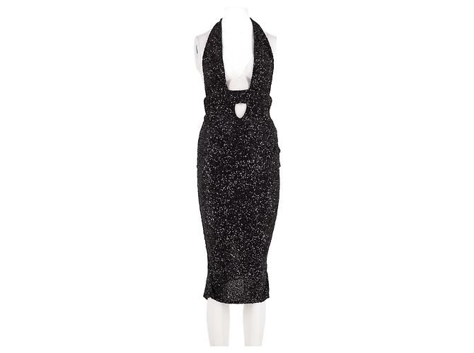 Autre Marque Vestido slim & ajustado negro