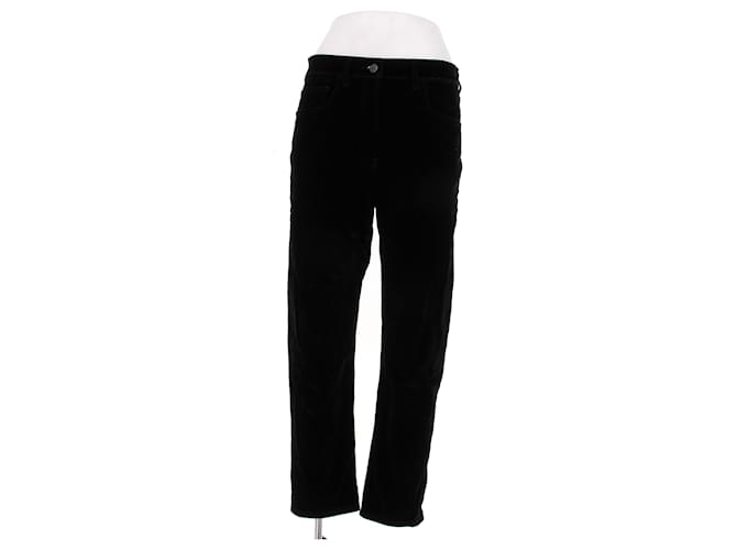 Prada Schwarze Samthose