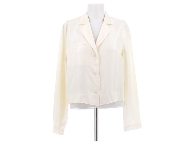 Autre Marque Camicia écrue "Aloma" Beige