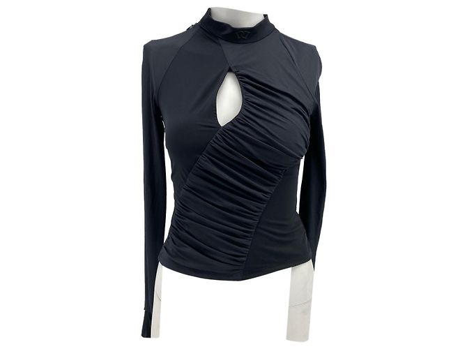 Autre Marque Tunica Danz nera in maglia Performance 34 Nero