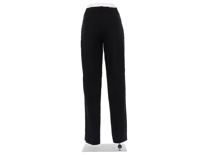 Autre Marque Schwarze "effortless low rise" Hose