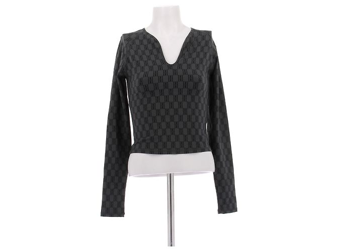 By Malene Birger Graues Langarm-Top