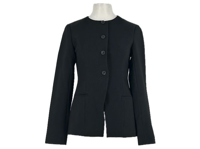 Autre Marque ALIGNE Schwarzer taillierter Blazer
