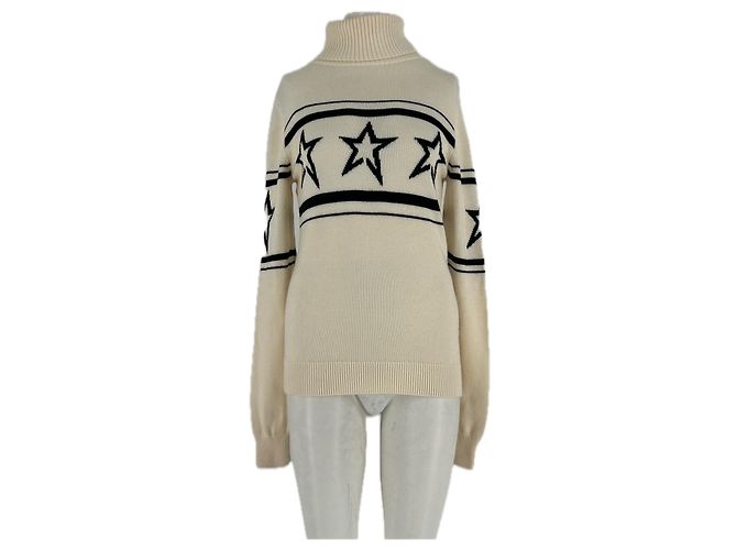Perfect Moment Chopper Pullover weiß Wolle