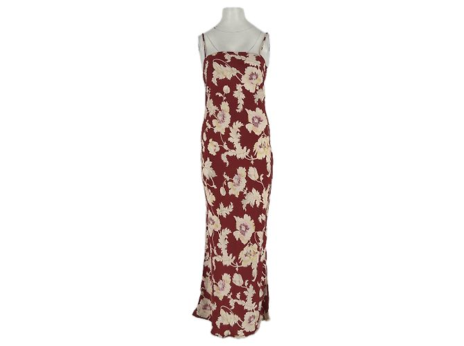 Autre Marque Rotes Trägerkleid
