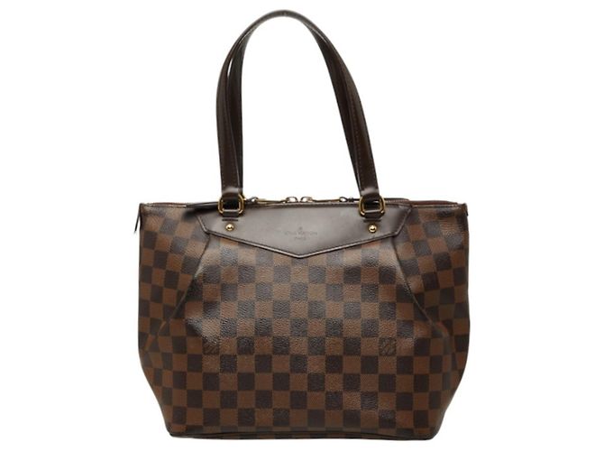 Saco Tote Louis Vuitton Damier Westminster PM Marrom Damier ebene