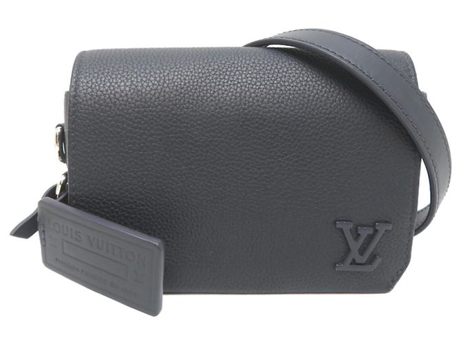 Borsa a tracolla portafoglio indossabile Louis Vuitton Fastline Blu navy