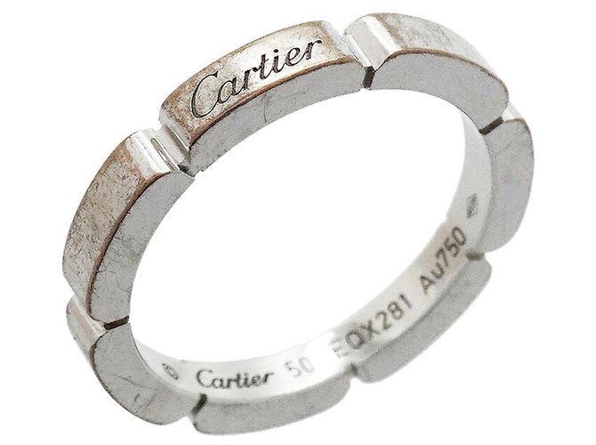 Cartier Maillon Panthère Ring in 18K Weißgold