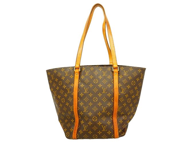 Louis Vuitton Monogram Tote Bag Braun