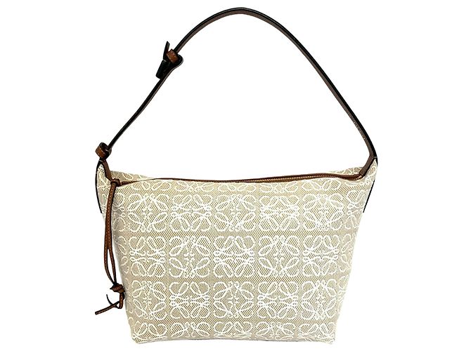 Petit sac Cubi Anagram LOEWE Beige