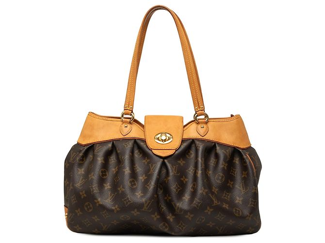 Twist Louis Vuitton Brown Monogram Boetie MM Marrone