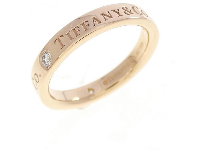 Tiffany & Co Anillo Banda Tiffany Pink Gold