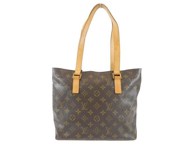 Sac à main Louis Vuitton Monogram Cabas Piano Marron
