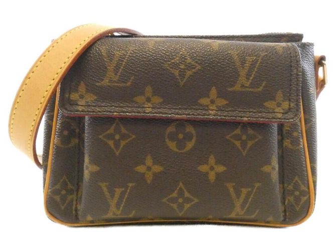 Louis Vuitton Monogram Viva Cite PM M51165 Schultertasche Braun