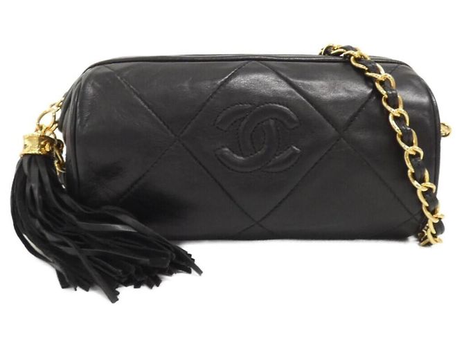 Bolso de hombro Chanel negro