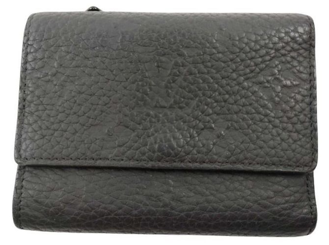 Louis Vuitton Tri-fold Wallet Black