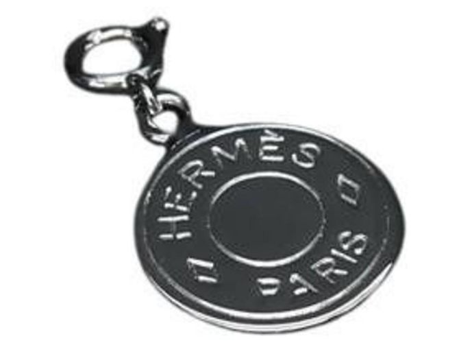 Hermès HERMES Anhänger aus silberfarbenem Metall