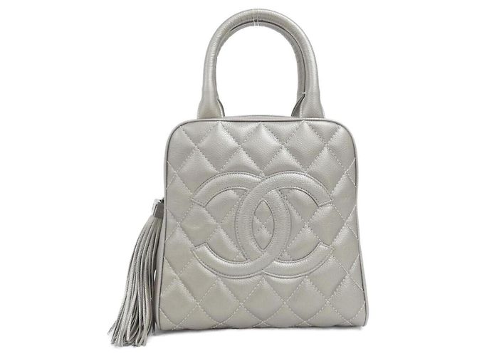 Borsa Chanel 27137 Silver Argento