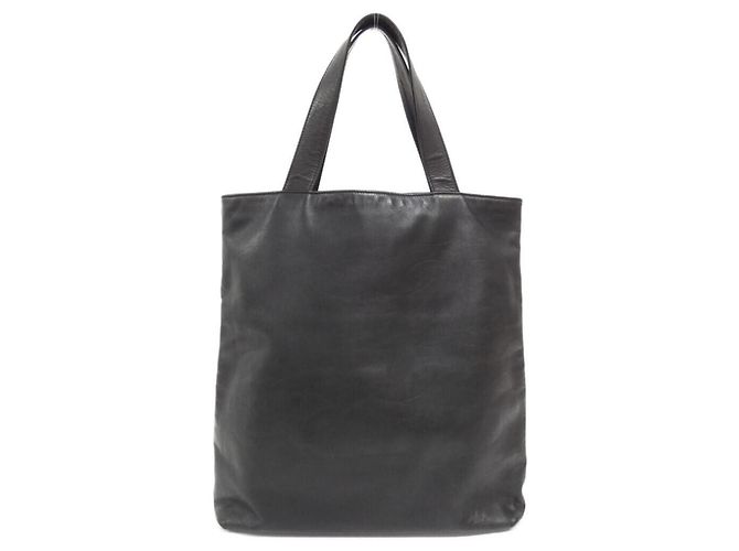 Chanel 14217 Handtasche aus schwarzem Kalbsleder