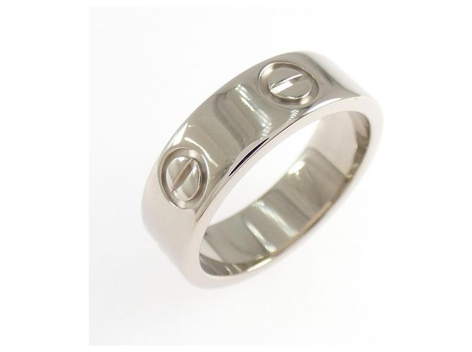 Cartier Love Ring in Weißgold Golden