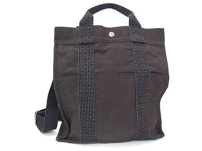 Hermès HERMES Herline Ad MM Backpack Brown