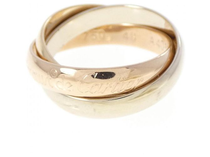 Anello Cartier Trinity D'oro