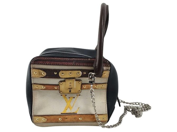 Louis Vuitton Trompe L'oeil quadratische Handtasche Mehrfarben