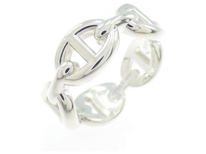 Ring Anel Hermès Chaine d'Ancre Enchainée