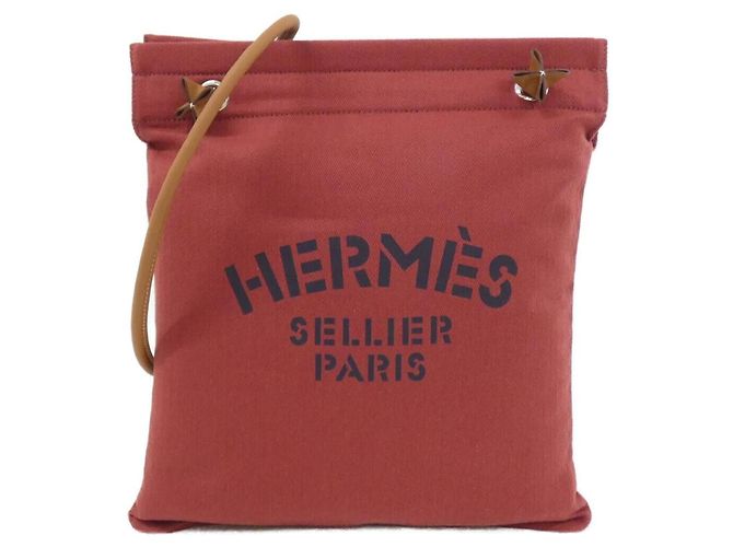 Hermès Sac Aline Shoulder Bag Rouge Doré