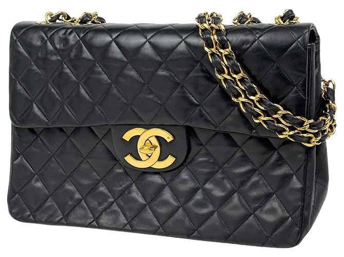 Borsa a tracolla Chanel Matelassé Nero