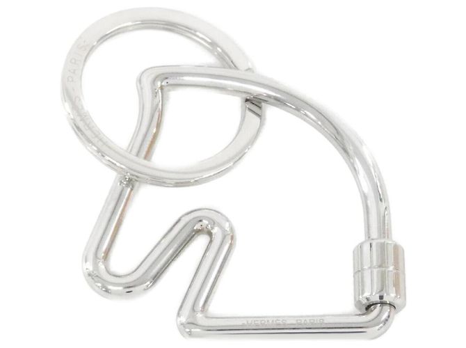 Hermès Chaveiro Hermes Cheval 077216FJ Prata