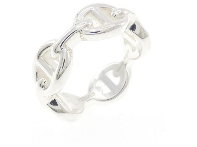 Ring Anel Hermès Chaine d'Ancre Enchainée