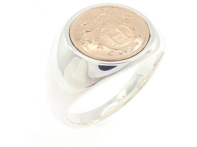 Ring Anel Hermès Ex-Libris Chevalier