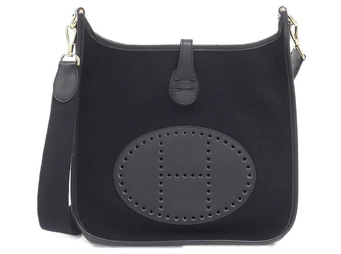 Hermès Borsa a tracolla Hermes Evelyne PM Nero