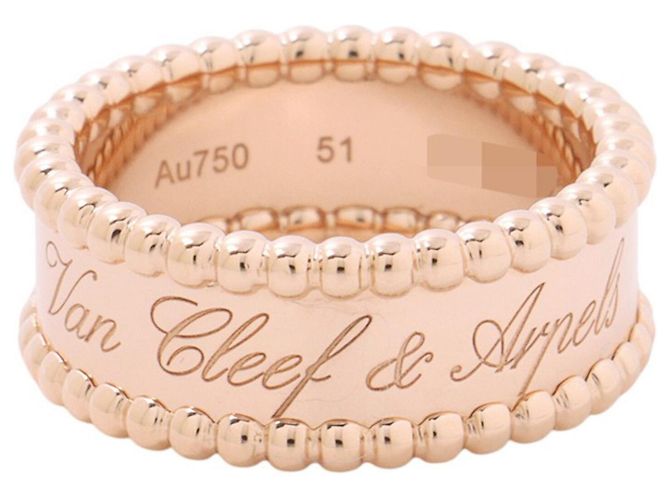 Anello Perlee Signature Van Cleef & Arpels D'oro
