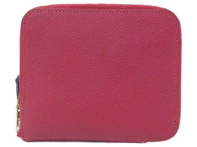 Silk In Hermès Hermes Silk'in Coin Purse Red