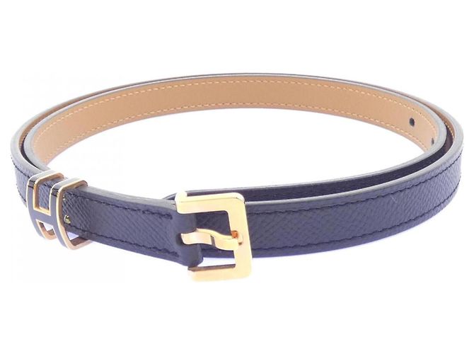 Hermès Hermes POP H 15mm Gürtel Schwarz