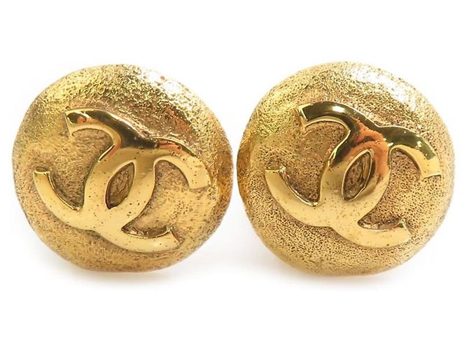 Orecchini a clip Chanel Gold D'oro