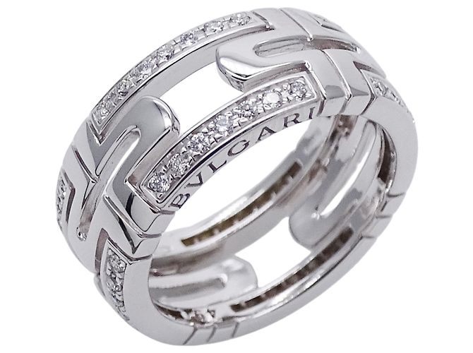 Bulgari Bvlgari Ehering aus Weißgold Golden
