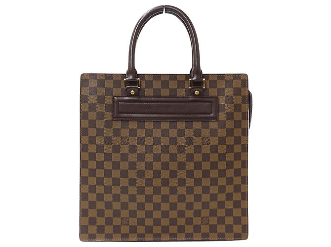 Borsa Tote Louis Vuitton Damier Canvas Marrone Damier ebene